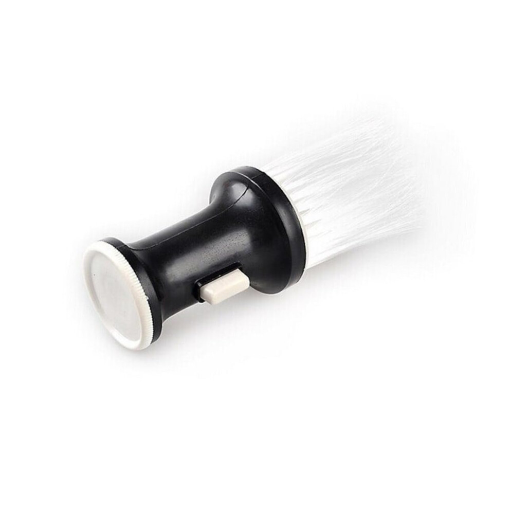 Barber Brush For Fiber Hair Hairdressing Brush Talcum Powder Duster Salon Tools