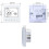 Electric Boiler Temperature Control Panel With Weekly Scheduling And Child Lock For Water Heating, Digital Display 4