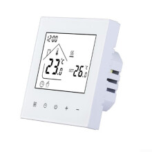 Electric Boiler Temperature Control Panel With Weekly Scheduling And Child Lock For Water Heating, Digital Display