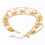 Goldene Fußkette Boho Mit Glöckchen Verstellbar Und Robust 5