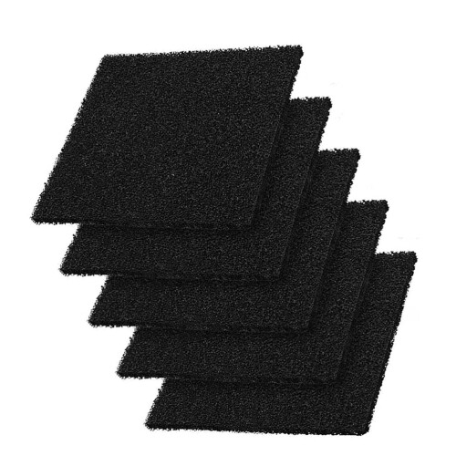 6 kohlefilter-pads für mülleimer, geruchsneutralisierer
