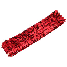 glitter haarband met pailletten elastisch rood voor vrouwen meisjes