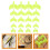 250Pcs Polypropylene Yellow Treble Hook Guards Protective Hook Covers 6