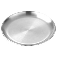 Talerz Do Pizzy Ze Stali Nierdzewnej Do Domu Srebrny Uniwersalny