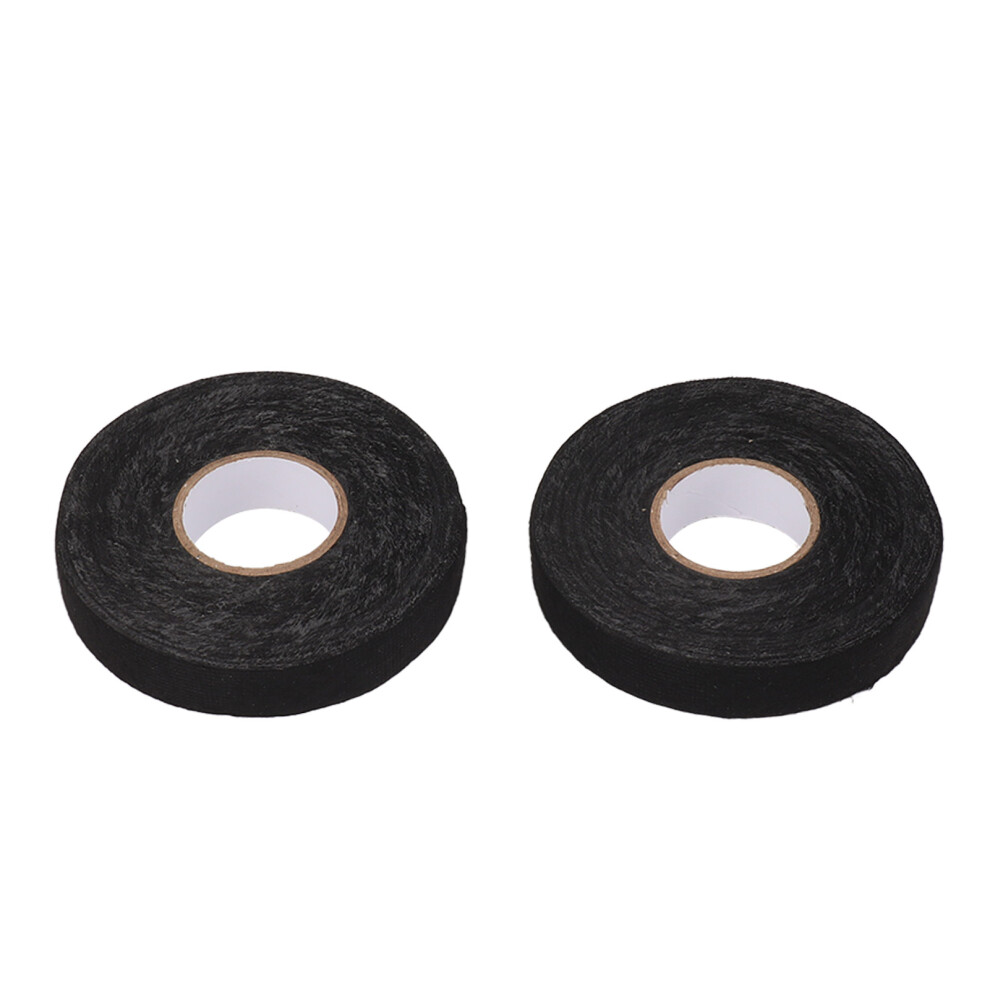 6Pcs Black Flannelette Wire Harness Wrapping Tape 19Mm X 25M 4641351571939