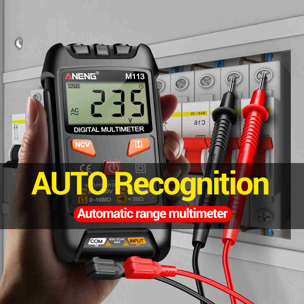 Ac/Dc Voltage Tester 1999 Count With Non-Contact Voltage Detection 4981351572100