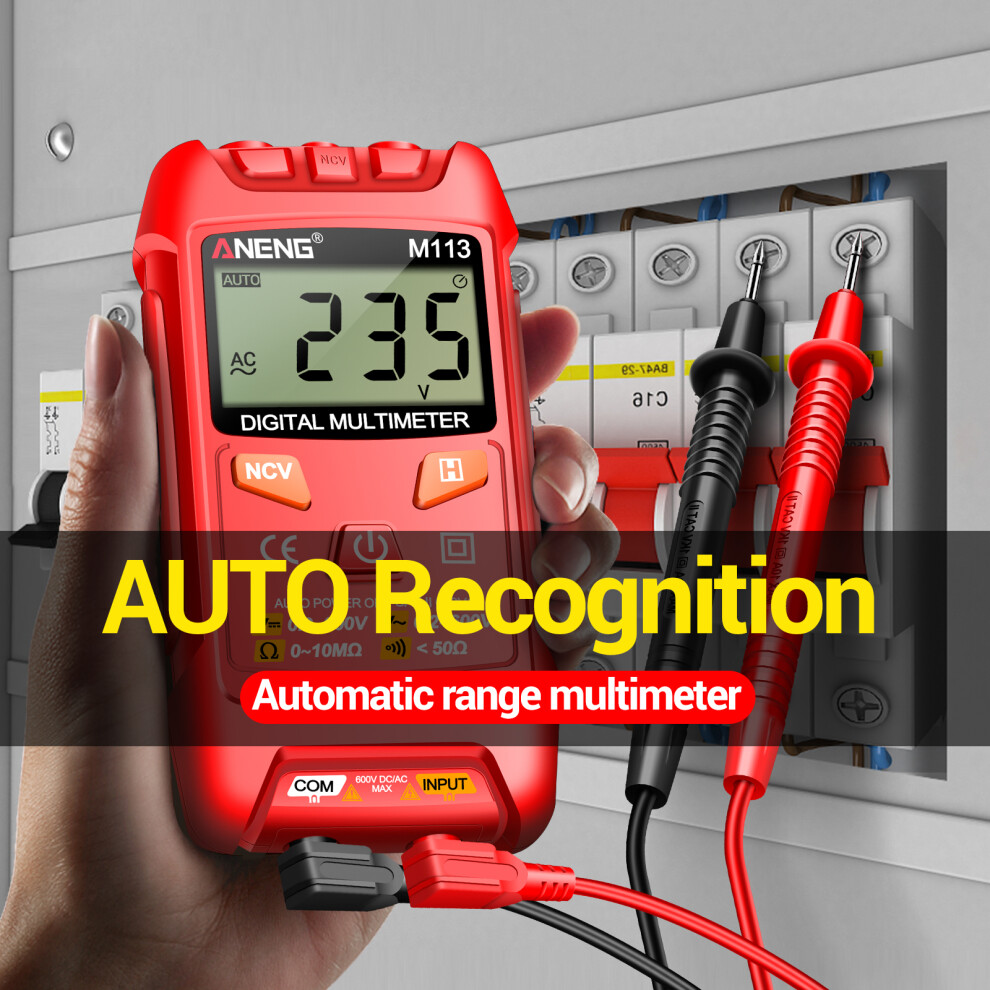 Intelligent Aneng M113 Multimeter 1999 Counts Ncv Lcd Auto Ranging 8071351572111