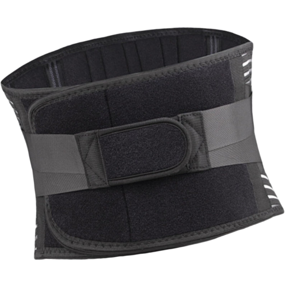 Lumbar Belt Lumbosacral Back Brace Ergonomic Breathable Adjustable Double-Pull Lower Back Support X-Large