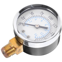 0-200 Psi 0-14 Bar Luchtdrukmeter voor Compressor, NPT Luchtdrukmeter