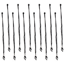 24Pcs Nylon Glasses Rope Black Durable Sunglasses Lanyard for Outdoor