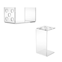 1 haarschere-aufbewahrungsregal, transparenter
