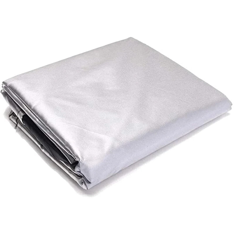 Outdoor Garden Furniture Cover Waterproof Patio Chair Cover Table Sofa Cover Silver 150X150X75CM-image-OPC-PKPXF6D-NEW