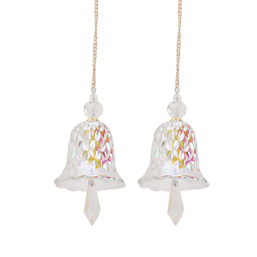 Exquisite Crystal Bell Sun Catcher - Perfect For Weddings & Gardens 8401351573878