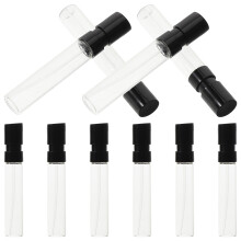 10 stück 2 ml glas-parfümprobefläschchen, nachfüllbar, tragbar, leer