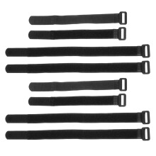 8St Duurzame Nylon Straps Transport Fixatie Zwart