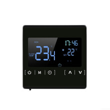 Advanced Temperature Control Thermostat for Electric Heating with Child Lock Safety Gas Boiler Compatible