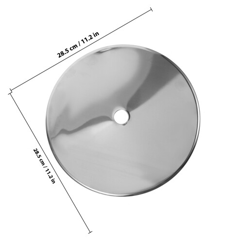 induktionskocher einbau-ring 28,5 cm adapter für induktionsplatte 1