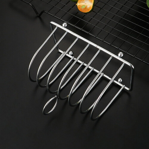 Toast Bread Rack Stainless Steel Bread Holder 6-Slice Bread Display Stand Lightweight Kitchen Tool 1