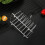 Toast Bread Rack Stainless Steel Bread Holder 6-Slice Bread Display Stand Lightweight Kitchen Tool 4