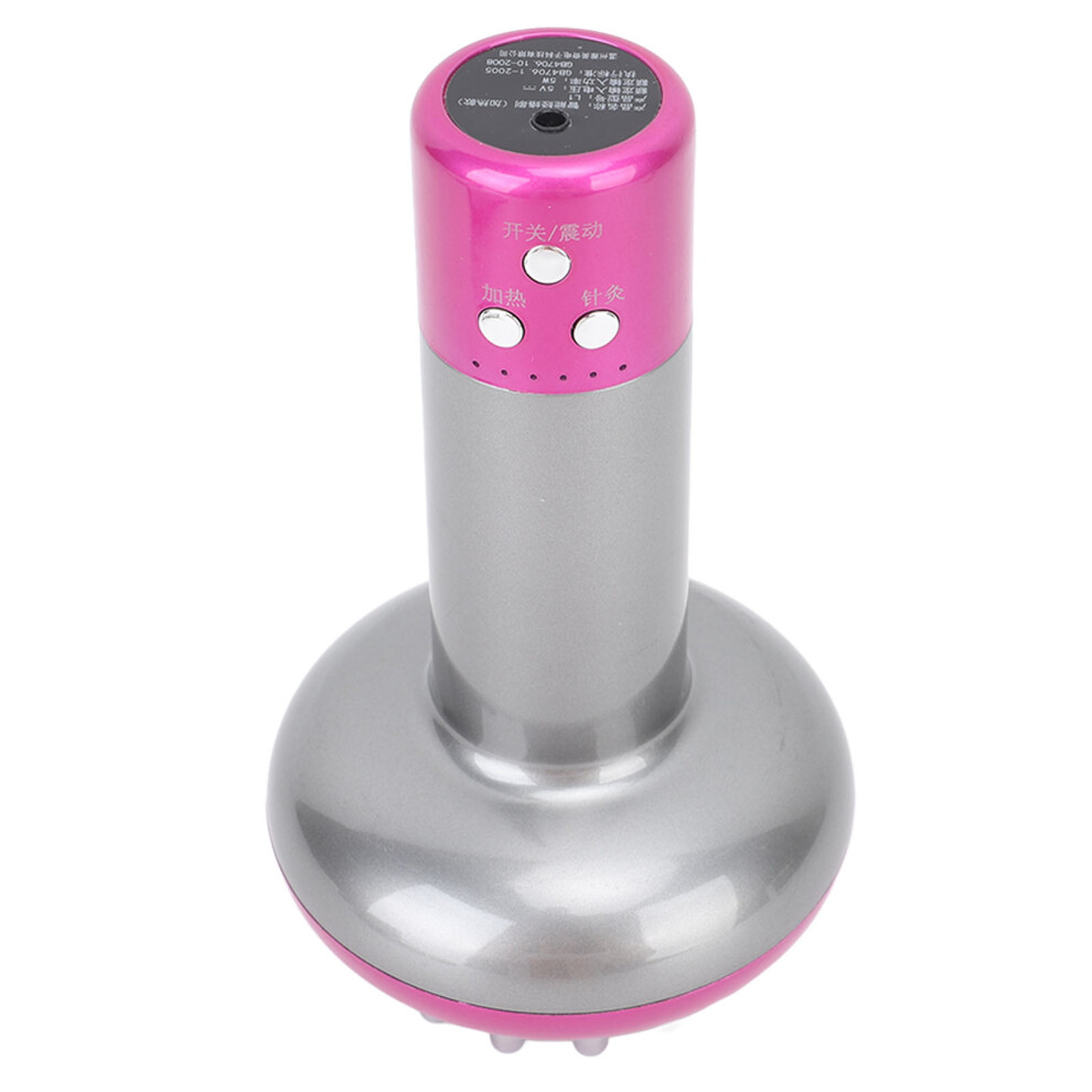 Purple Electric Meridian Massage Brush 1200Mah Grayish Slimming Body Device
