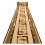 Läufer BCF JAŚ beige 90 cm 90x130 cm 1