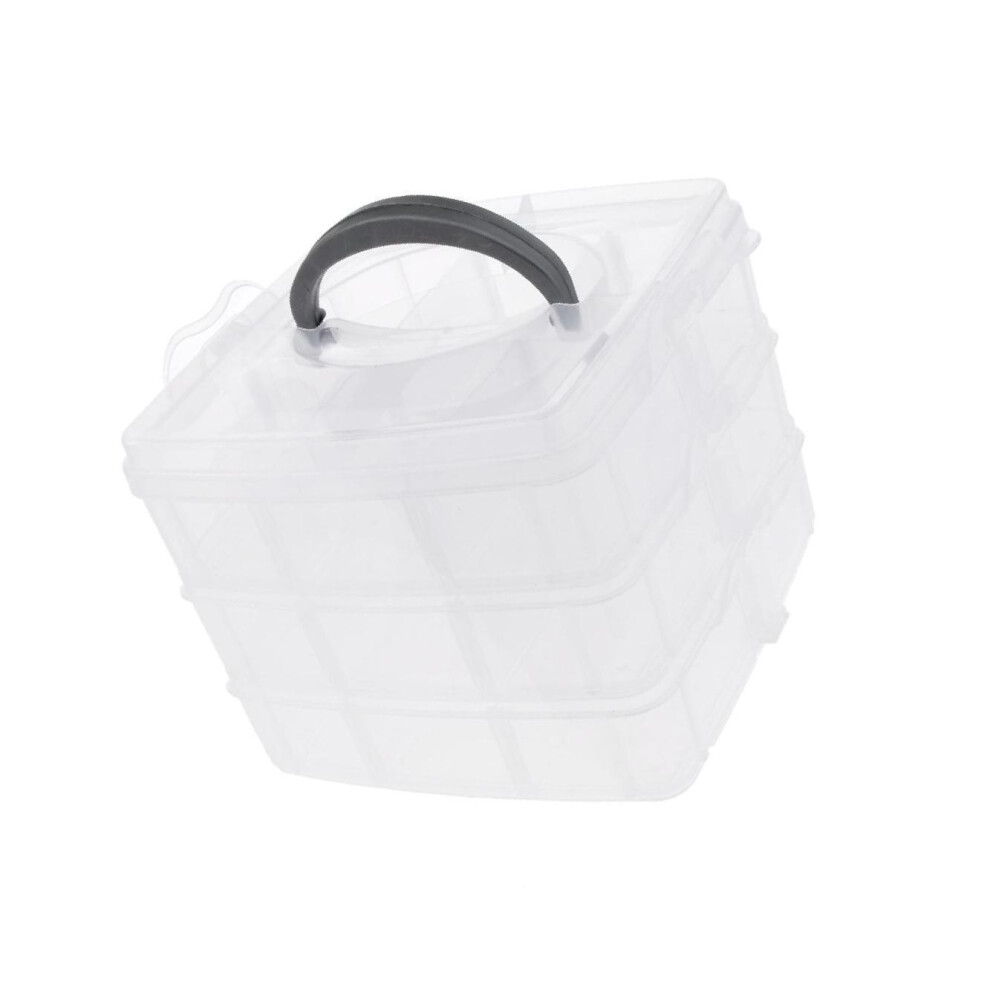 (Clear) 18 Parts Storage Box Versatile and Space-Saving Handbag Organizer-image-OPC-PKPYN8R-NEW