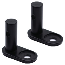 Bike Trailer Hitch Coupler Heavy Duty For Child Bike Trailer, Bicycle Tractor Mount Replacement, Black 2-Piece Set