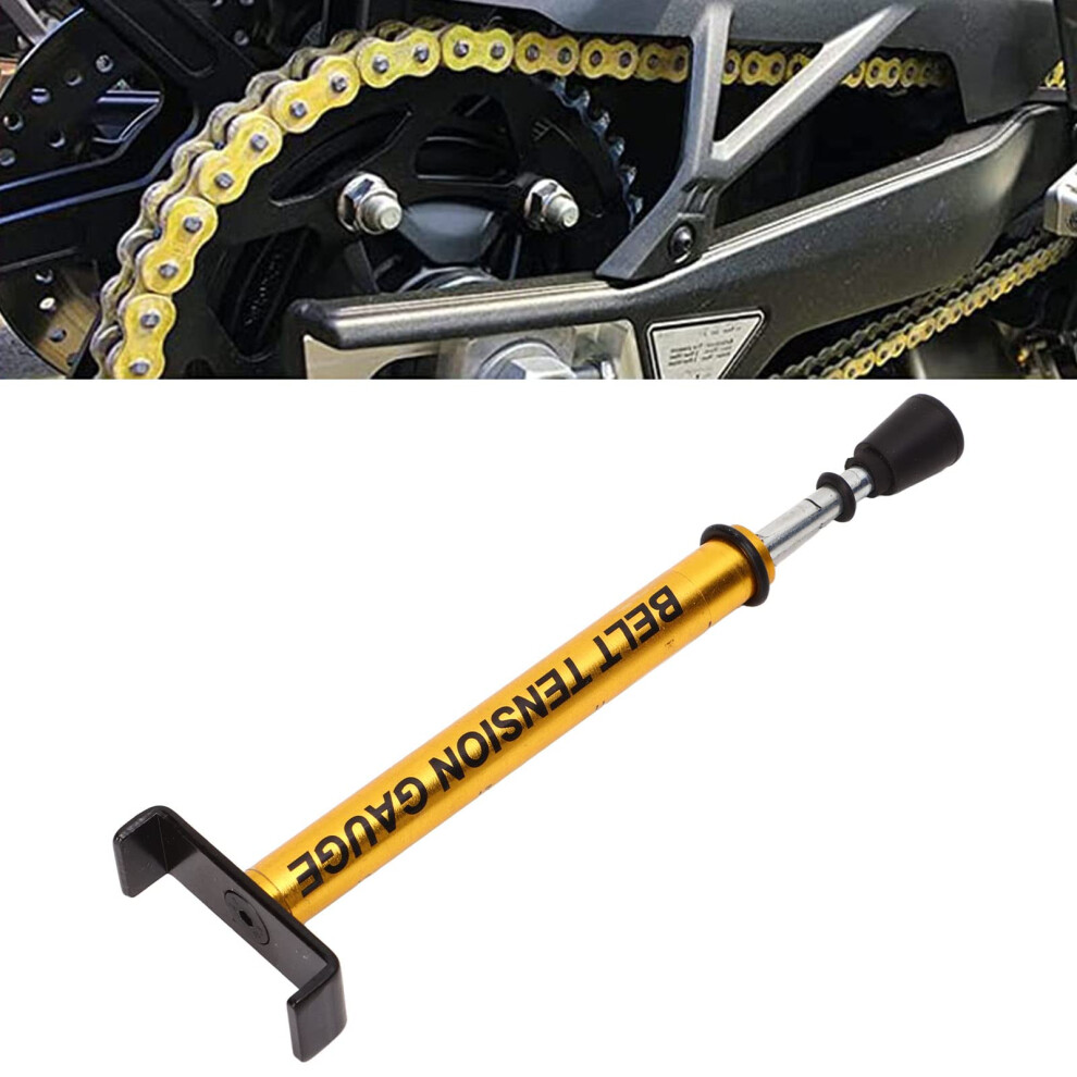 10 Lb Belt Tension Gauge Metal Universal Motor Tensioner Tool For Accurate Motorcycle Belt Setting Easy To Read 9393856911882