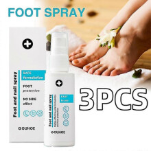 3pcs Deodorant Foot Spray 30ml Natural Odor Remover Stinky Feet Skin Care Deodorant Supplies Spray