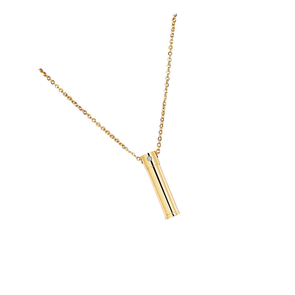 (Gold, 150x035 Inch) Charming Urn Necklace Keepsake Bar Cylinder for Remarkable Events-image-OPC-PKPYSYM-NEW