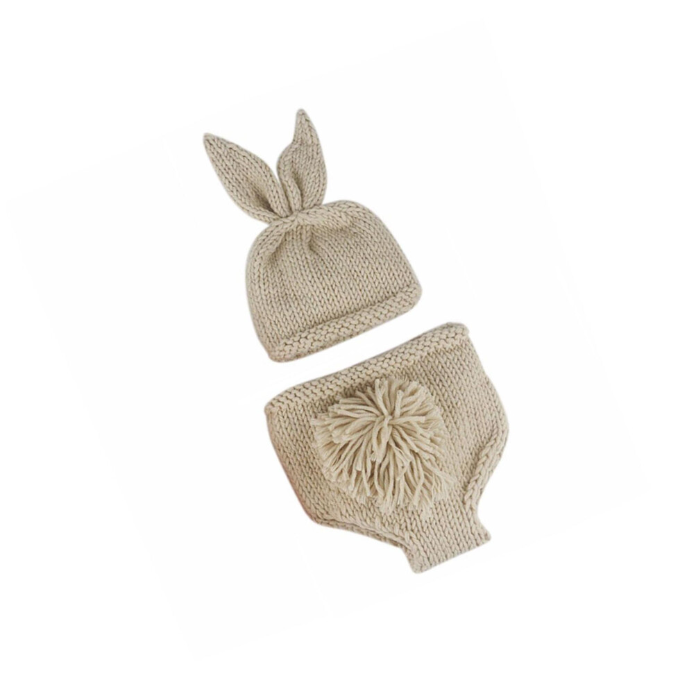 (Without Radish, 03 Months) 1 Set Newborn Baby Photo Shoot Clothes Princess Jumpsuit-image-OPC-PKPYSXQ-NEW