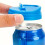(blue, 2pcs) 2PCS Leakproof Reusable Plastic Can Covers with Scratch Resistant Feature 1