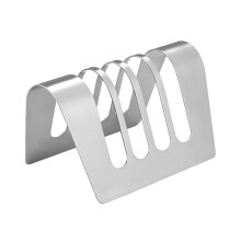 Stainless Steel Toast Rack 1 Piece 4 Slot Bread Holder for Air Fryer Accessories Bread Loaf Cooling Stand