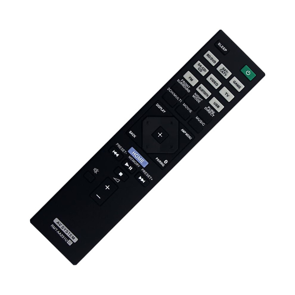 Remote Control Rmt-Aa231u Replacement Remote For Sony Av Receiver Str-Dh770 Strdh770 Ir Remote 9016109031228