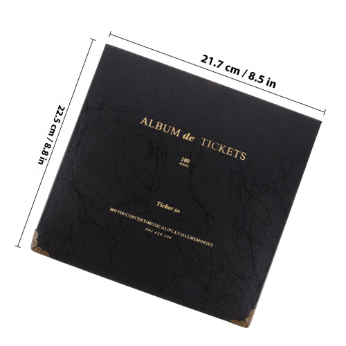libro album per biglietti con raccoglitore ad 1