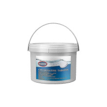 OUHOE Chlorinating Tablets, Water Cleaning Pool Cleaning Multifunctional Cleaning Effervescent Table