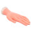 Pink Silicone Manicure Practice Hand Model for Nail Art Training 1