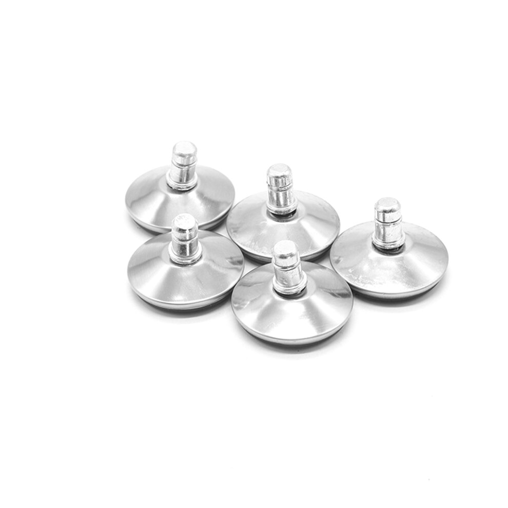 5 Pieces Office Chair Bell Glides Castors Casters Replacement Feet