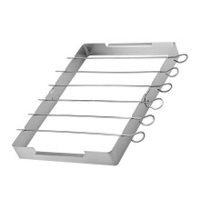 1 Set Duurzaam Handig Grill RVS Barbecue Rek Voor Buiten Gebruik