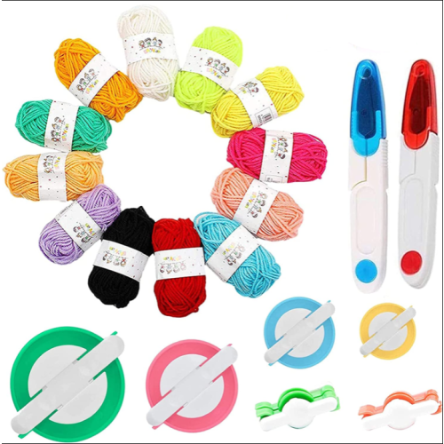 Easy To Pompom Maker For Crafting Projects Durable And Reliable DIY 1