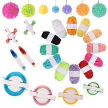 Easy To Pompom Maker For Crafting Projects Durable And Reliable DIY