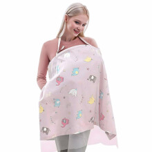 (pink elephant) Nursing Covers For Moms Providing Privacy And Comfort During Feeding