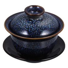 conjunto de tigela para gongfu e de cerâmica vintage