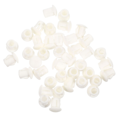 100 tampas redondas de nylon para furos de móveis 1