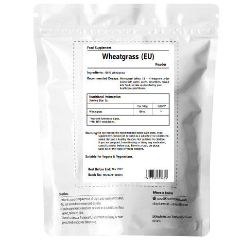 100% EU Wheatgrass powder - (German Grown - Detox) - 2 kg 1