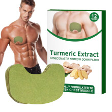 Chest Fat Remover Patch, Men's Chest Belly Fat Removal Patch, Lightweight Skin Texture Patch, 1 Patch