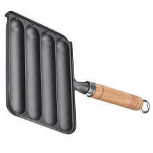 hot dog handgemaakte bakvorm met handvat bbq accessoire