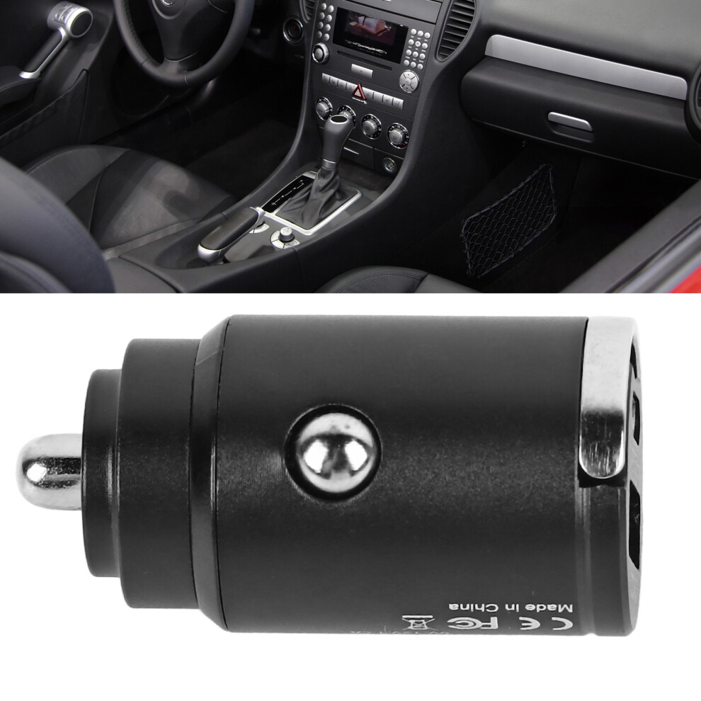 Dual Ports Pd30w Qc3.0 Aluminum Alloy Car Charger For Vehicles 8781351598249