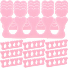40 stuks spons - en tenenscheiders voor manicure/pedicure roze