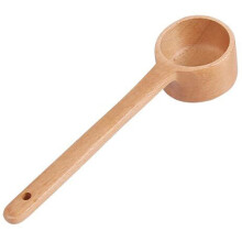 Natural Handmade Serving Ladle Wooden Long Handle Gravy Ladle Kitchen Spoon Restaurant Quality